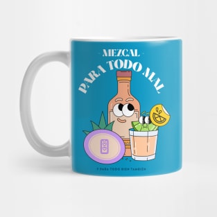 Mezcal Tequila Lover Shots Drink Drinking Party Mexico Mexican Mug